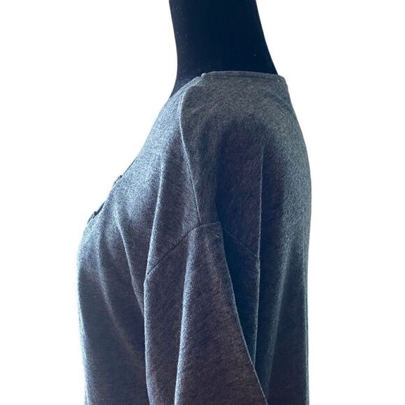 Umgee Tee Shirt Dress with Lacing Accent‎ - Picture 6 of 11